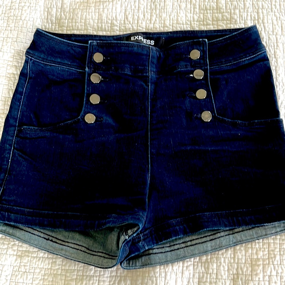 Pinup sailor shorts